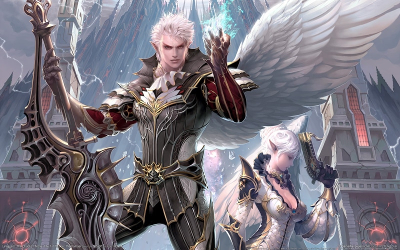 RPG, 1080P, fantasy art, Lineage II