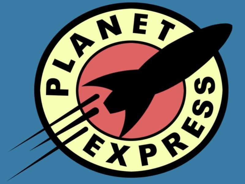 close-up, Futurama, sign, information, warning sign, geometric shape, single object, symbol, express, text, message, outdoors, black color, 480P, planet