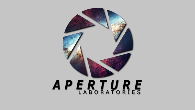 western script, Portal (game), studio shot, positive emotion, no people, single object, jewelry, message, Valve, gray background, luxury, 1080P, love