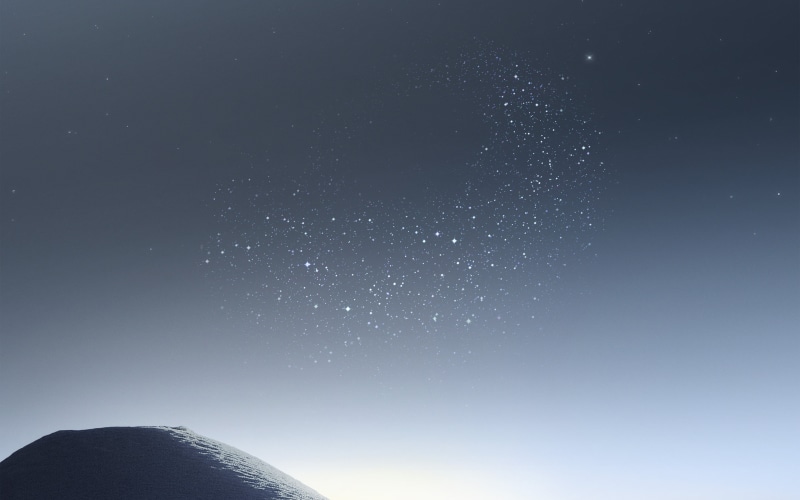 s9, star - space, space and astronomy, copy space, astronomy, infinity, tranquil scene, samsung, space, dark, 4K, outdoors, sky, low angle view, milky way