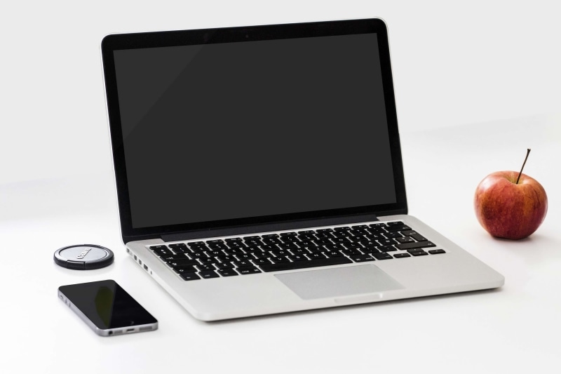 food and drink, close-up, office, wireless technology, copy space, no people, workspace, furniture, mockup, keyboard, indoors, mobile phone, laptop, computer