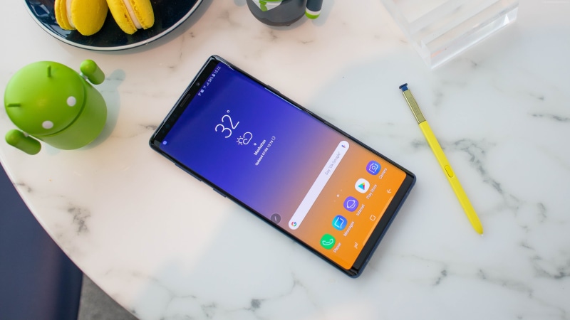 Android Oreo, Android 8.0, 4K, 4K, Samsung Galaxy Note 9