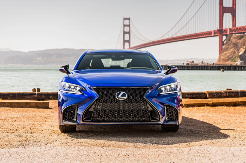 2018, Lexus LS 500 F Sport, 4K, 4K