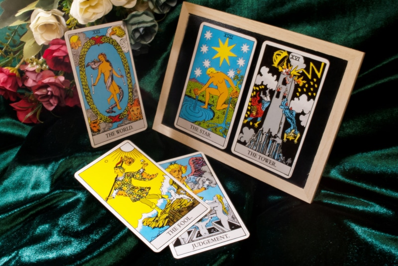 spiritual, fortune-telling, picture frame, male likeness, human representation, 2K, magic, tarot, activity of mankind born out of struggle between wisdom and madness