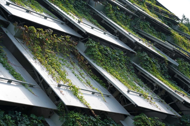 parametric design, architecture, solarpunk, modern, 720P