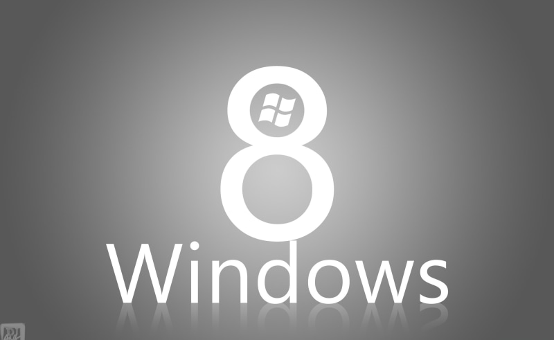 gray, sign, logo, 2K, symbol, technology, guidance, windows8, Windows, single word, message, indoors, text, western script, win8, communication, copy space