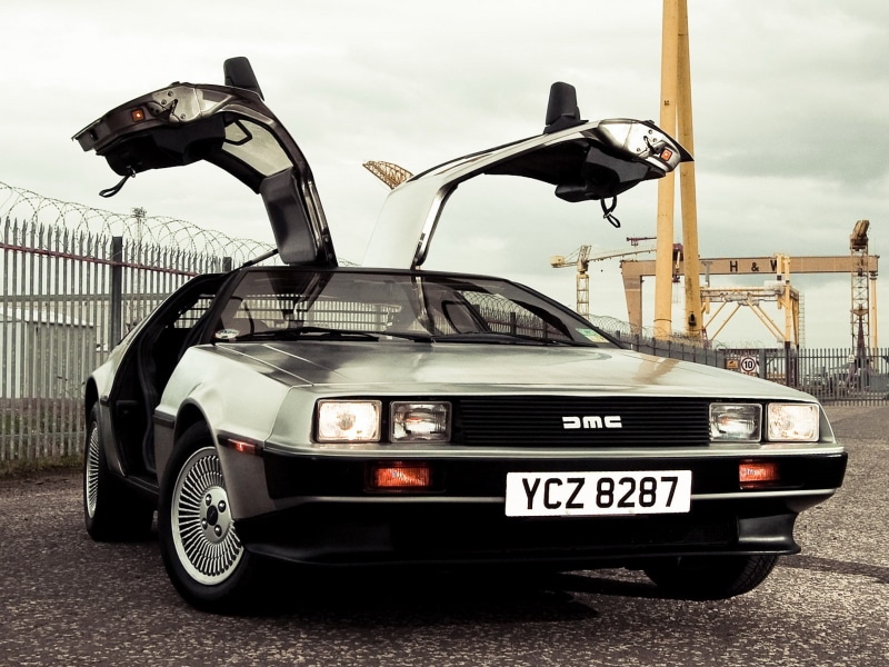 720P, supercars, supercar, delorean, dmc 12, 1981, classic