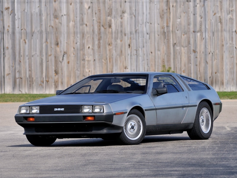 dmc 12, future, supercar, 1982, back, 1080P, delorean