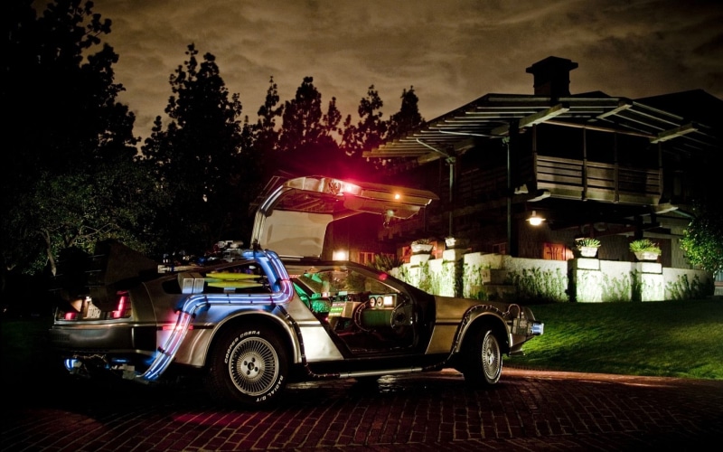 movies, machine, future, 2K, delorean, back, time, dmc 12
