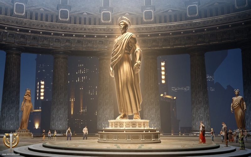 travel destinations, travel, spirituality, creativity, statue, male likeness, human representation, religion, building, architecture, place of worship
