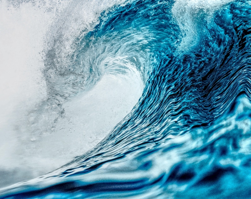 Elements, amazing, Wave, affinity, Nature, Natural, Water, Blue, 2K, Photo