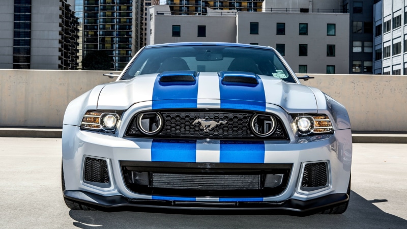ford mustang gt500, 4K, shelby mustang, muscle car, grille, performance car, ford mustang, car, vehicle, movie car, need for speed