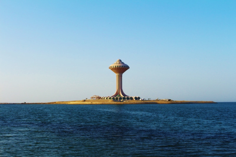 saudi arabia, Khobar, travel, city, travel destinations, horizon, blue, Tower, landscape, architecture, built structure, lighthouse, scenics - nature, building exterior