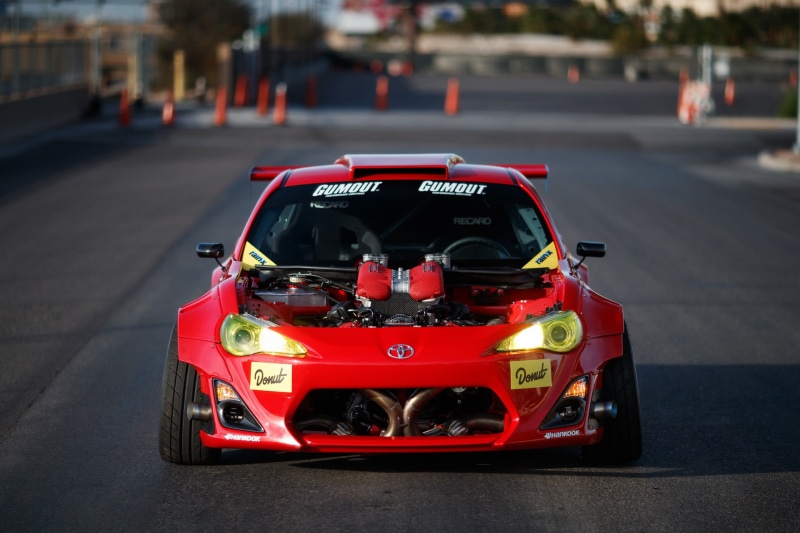Larry Chen, photographer, tuning, engine, Ferrari, motor, Engined, 1080P, front view, Toyota GT86