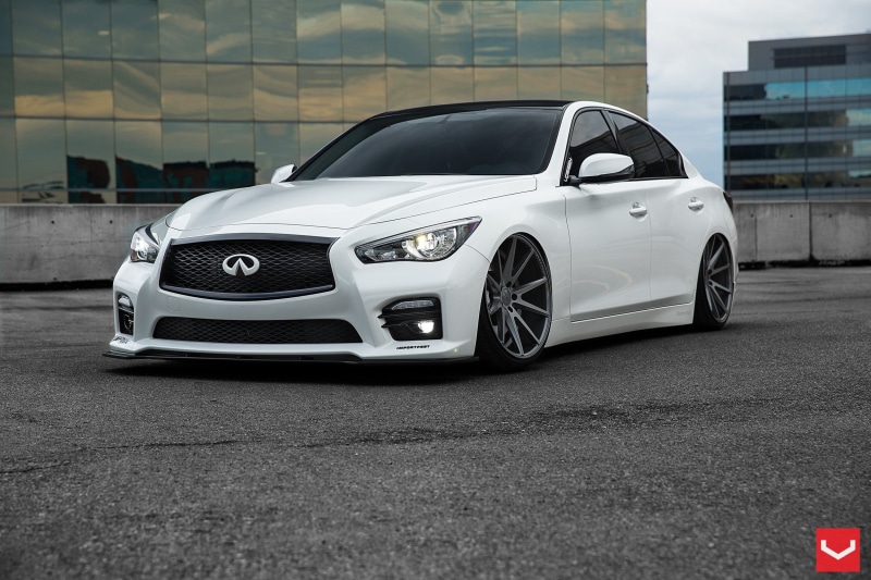wheels, infiniti, vossen, tuning, 1080P, q50