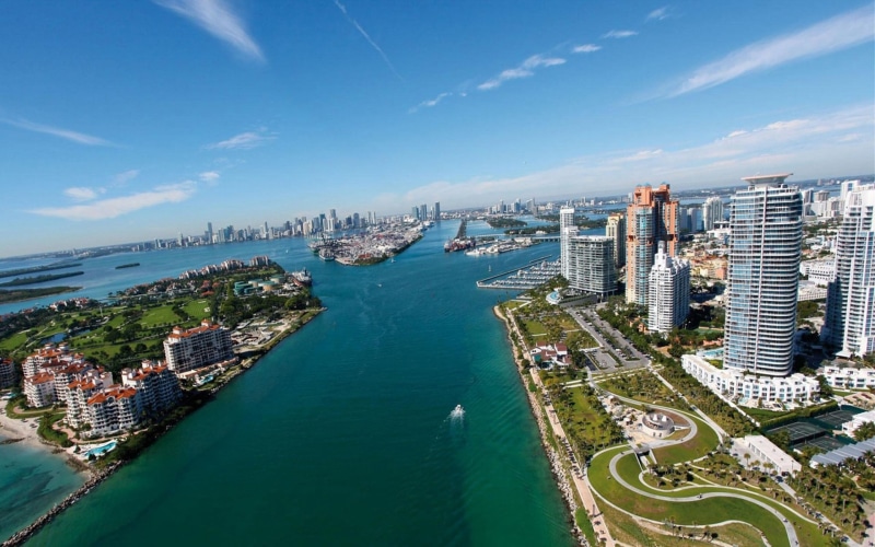 miami, 2K, city, beach, florida, widescreen