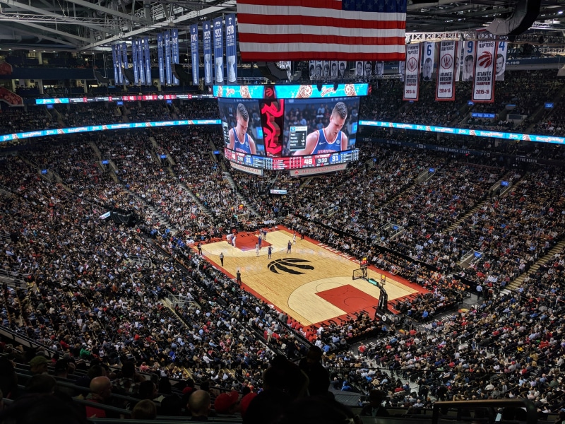screen, competition, flag, large Group Of People, stadium, sports Track, audience, american flag, basketball, crowd, sport, athletic, entertainment, event