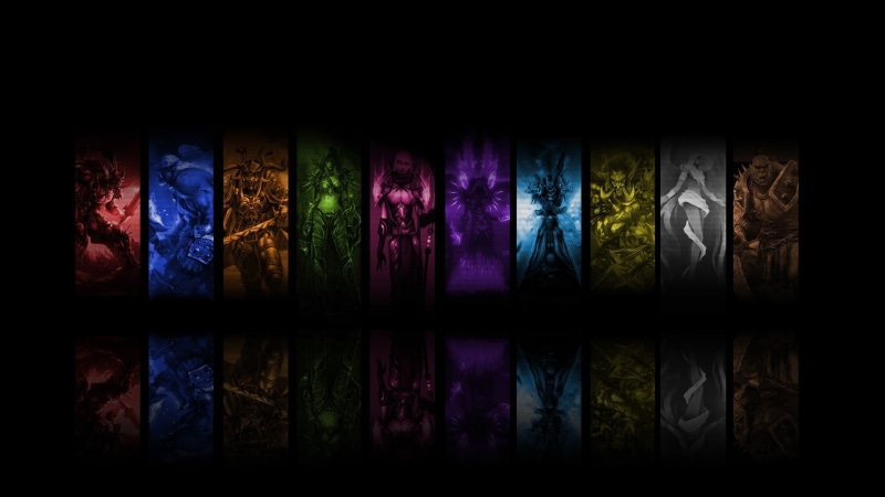 druid, rogue, x, 1080P, shaman, Mage, hd, wallpape, warcraft, death, video, art, paladin, games, priest, world of warcraft, warriors, knight, world