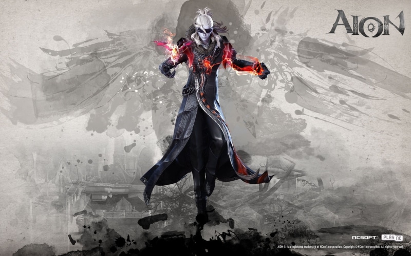 sorcerer, Aion Online, Asmodian, 1080P