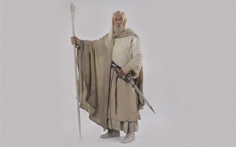 rings, lord, rider, gandalf, ian, warriors, mckellen, wizards, 2K, white, mage
