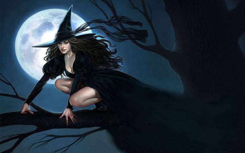 woman, wizard, Dark, girl, Magic, mage, 2K, witch, female, fantasy, occult, sorcerer, art, women, artwork, Girls