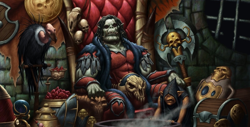 Monster, Dungeons and Dragons, Creature, s, fantastic, Card Game, Dark, fluorish, Game, sly, Orc, Fantasy, 1080P