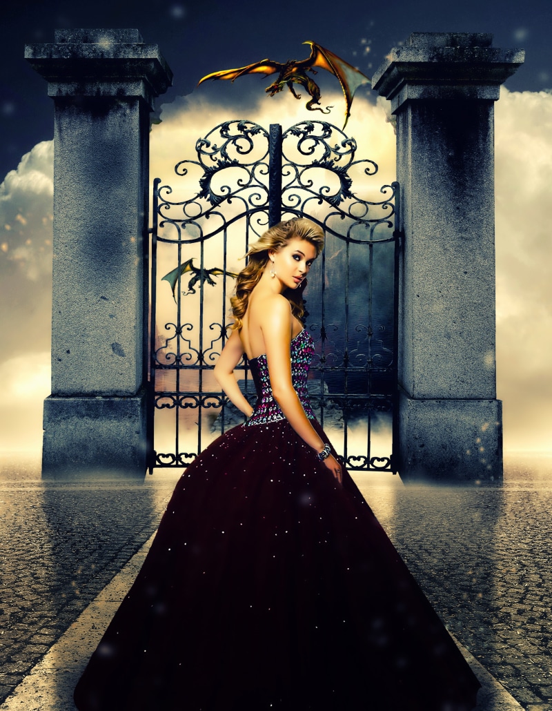 set, royal, princess, palace, hairstyle, design, flag, dress, beautiful people, sequin, shadow, standing, pink, fairytale, culture, knight, queen, rock