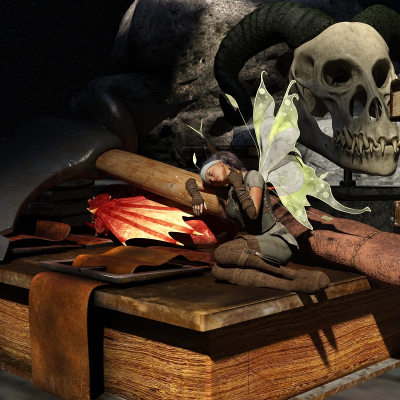 wood - material, skull, representation, people, mood, spooky, enchanted, high angle view, mysticism, skeleton, secret skull, fairytale, fantasy, men, dragon