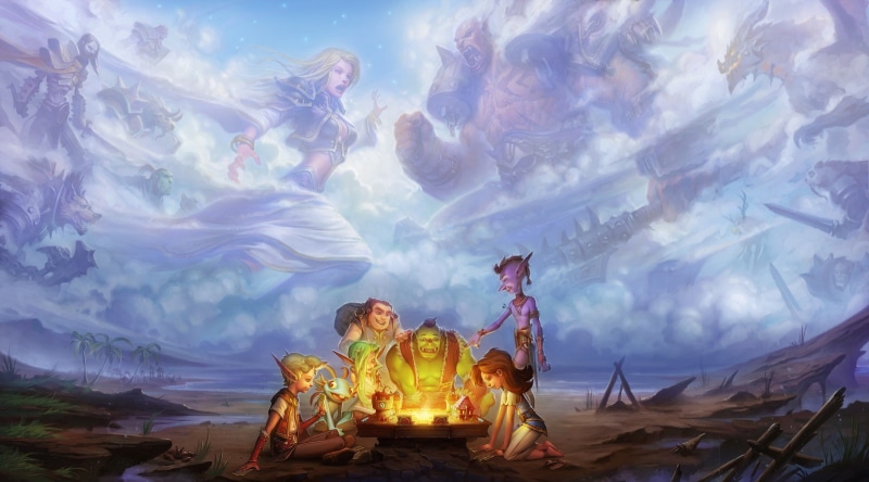 Warcraft, video games, fantasy art, Hearthstone: Heroes of Warcraft, 720P, Hearthstone