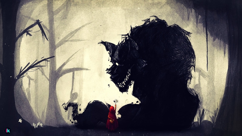 wolf, domestic, 1080P, indoors, digital composite, monster, group of animals, representation, built structure, silhouette, art and craft, pets, vertebrate