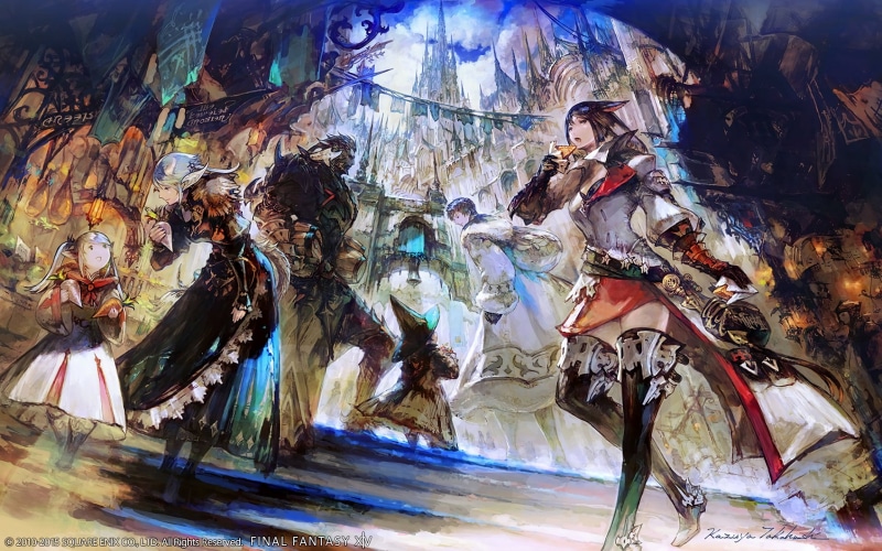 Final Fantasy XIV: A Realm Reborn, Final Fantasy XIV, Video Game Art, fantasy art, digital art, video games, games art, 1080P