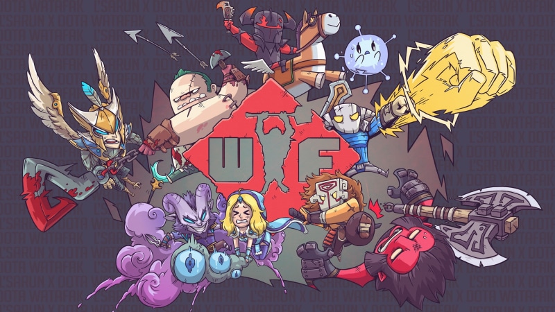 Crystal Maiden (DotA 2), Pudge (DotA 2), Skywrath Mage (DotA 2), Sven (DotA 2), Chaos Knight (Dota 2), Dota, Riki (Dota 2), Juggernaut (Dota 2), DotA 2
