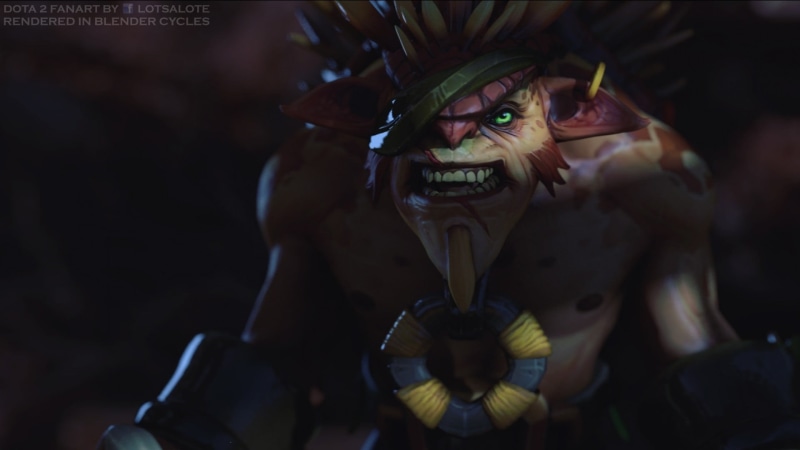 selective focus, male likeness, plant, illustration, no people, dota, 1080P, bristleback, celebration, creativity, indoors, craft, close-up, Dota 2, nature