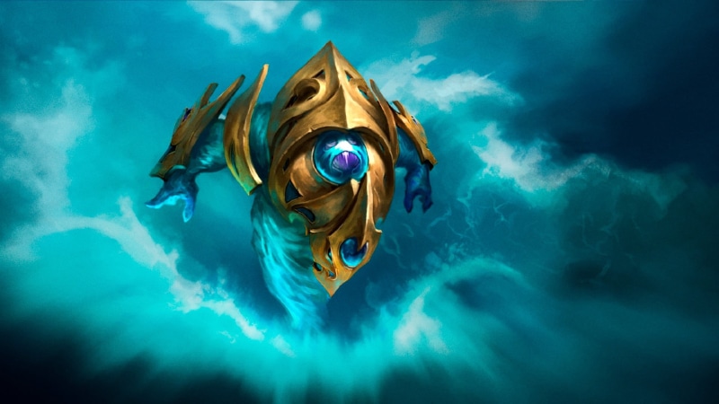 Valve Corporation, brown, Dota, Valve, blue, aquatic sport, sea, Dota 2, swimming, fish, adventure, sport, 1080P, underwater diving, one person, undersea
