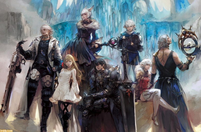 Final Fantasy, fantasy art, Final Fantasy XIV: Shadowbringers, 4K, artwork
