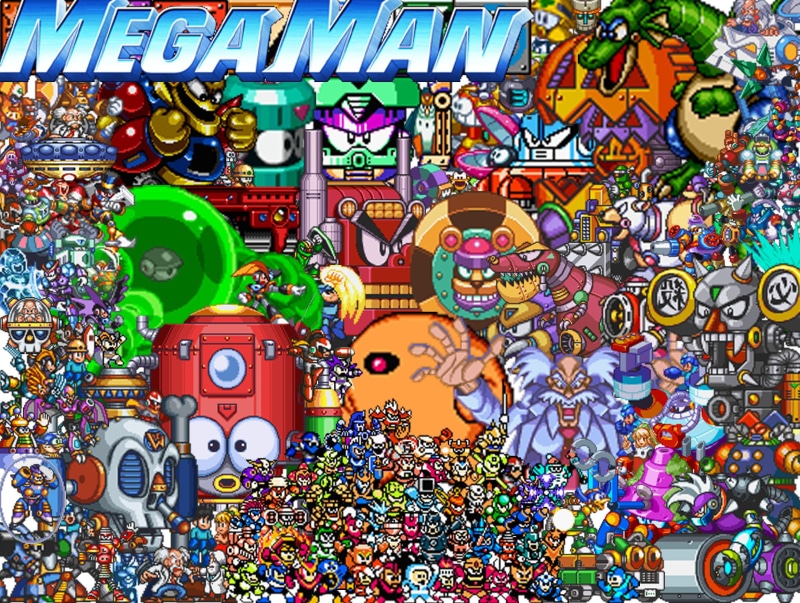 adventure, 1080P, megaman, capcom, man, nintendo, platform, mega, sci-fi, family, action