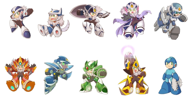 platform, chibi, megaman, capcom, adventure, man, mega, 1080P, sci-fi, action, family, nintendo