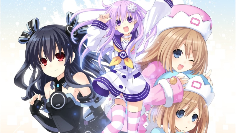 large group of objects, anime girls, toy, multi colored, creativity, human representation, 1080P, Noire (Hyperdimension Neptunia), Ram (Hyperdimension Neptunia)