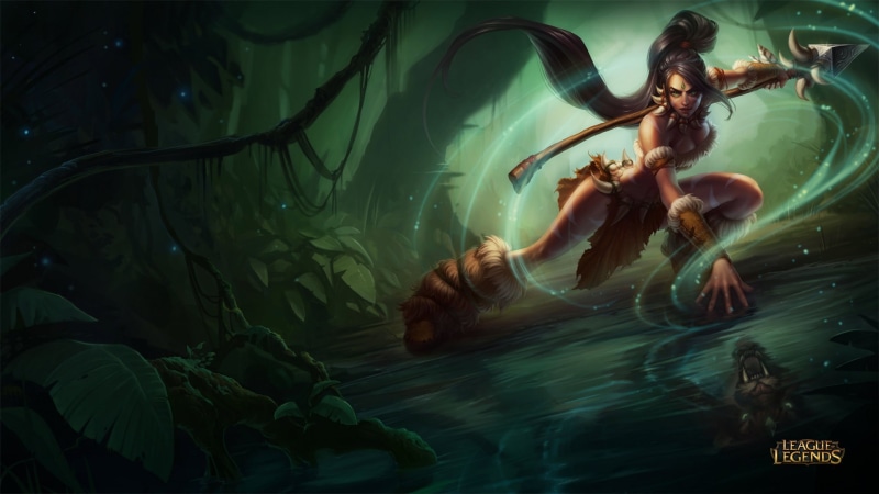 video games, 1080P, League of Legends, Nidalee (League of Legends)