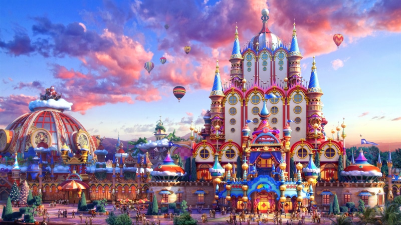 building exterior, sunset, hot, cityscape, multi colored, belief, travel, cloud - sky, spirituality, travel destinations, ornate, place of worship, city