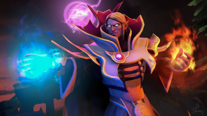 DotA 2, Dota, 2K, Invoker (DotA 2)