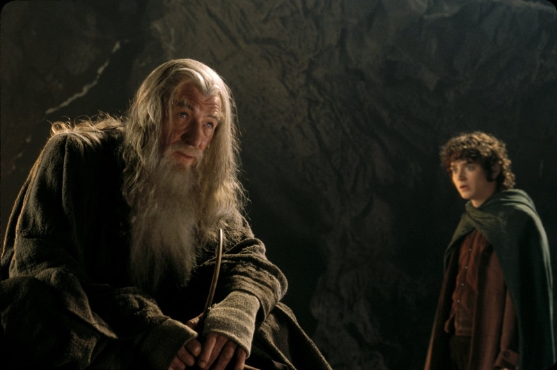 Elijah Wood, Gandalf, Frodo Baggins, 1080P, Ian McKellen, The Lord of the Rings, The Lord of the Rings: The Fellowship of the Ring