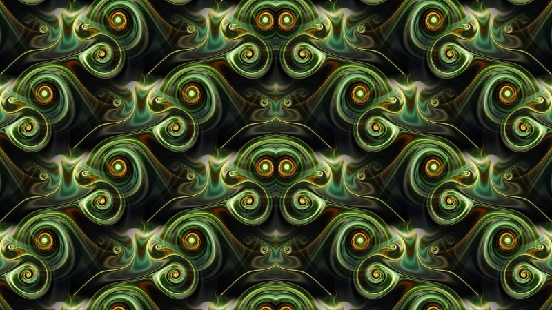 day, green color, digital art, symmetry, animal themes, repetition, 1080P, no people, multi colored, backgrounds, abundance, pattern, outdoors, nature