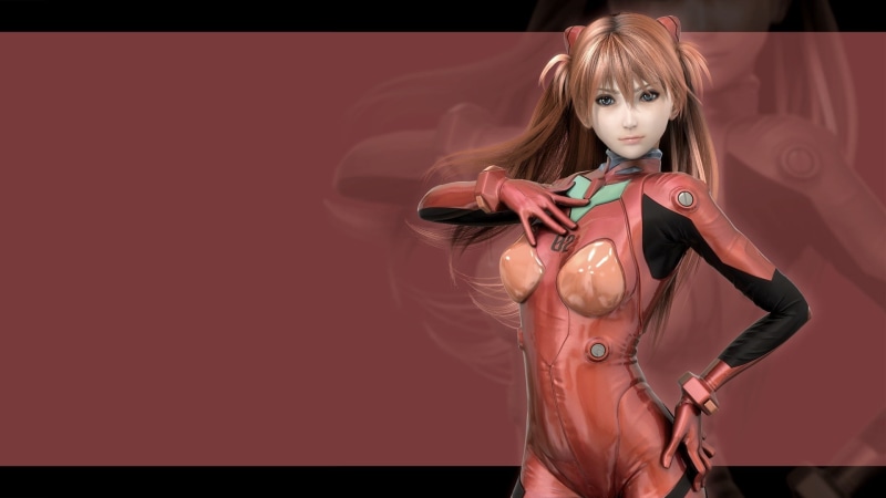 cgi, genesis, abstract, 1080P, evangelion, neon, soryu, cg, langley, asuka, neon genesis evangelion, x, d, hd, art