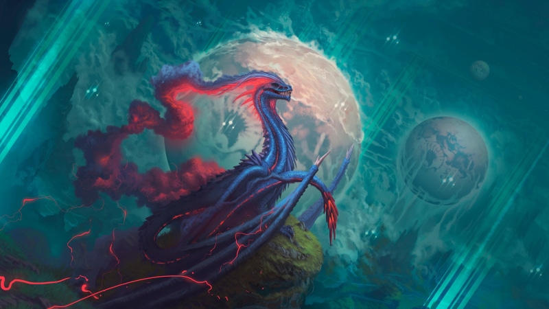 art, dragon art, mythical creature, mystic, 5K, dragon, mystical, fantasy art