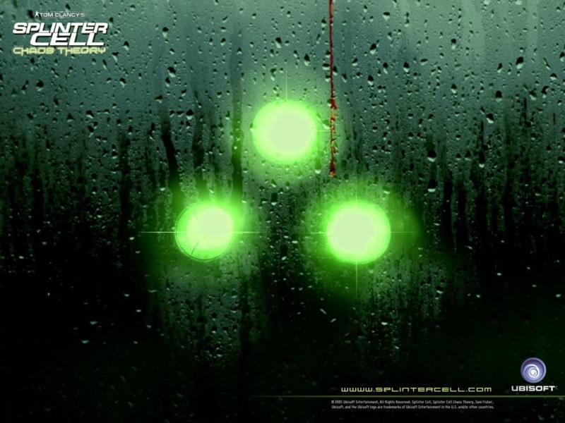 window, wet, transparent, close-up, green color, water, Tom Clancys Splinter Cell: Chaos Theory, transportation, glass - material, night, 480P, drop, text