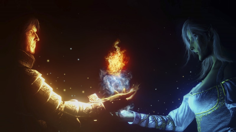 wizard, ice, 720P, fire, magic, sorcerer