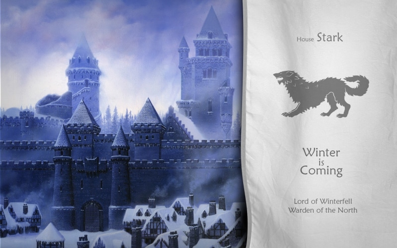 house, hd, art, A Song Of Ice And Fire, 1080P, artwork, wolves, houses, fire, ice, song, architecture, stark, x