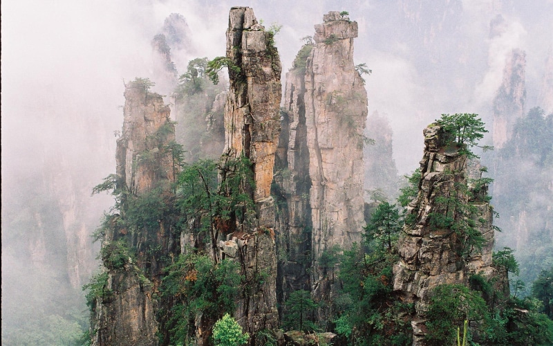 beautiful, china, zhangjiajie, 1080P, 3d and abstract, picture