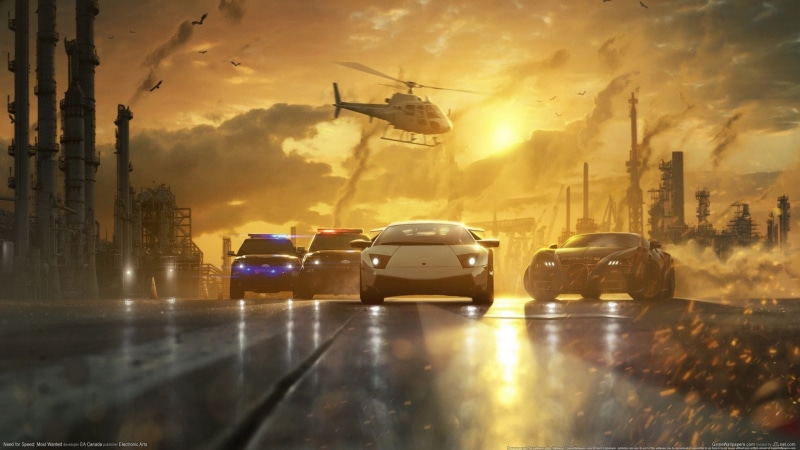 Wanted, need, 1080P, speed, Most, NFS, Game, Wide